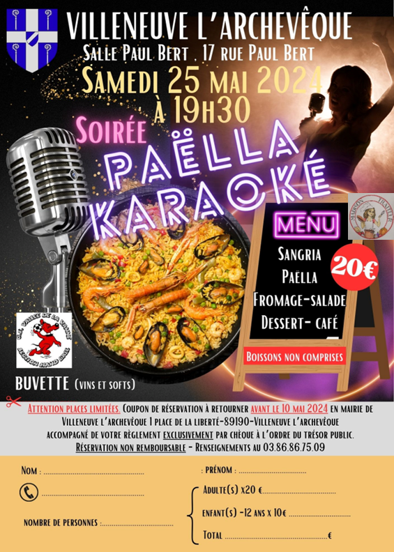 Paella karaoké ccvpo