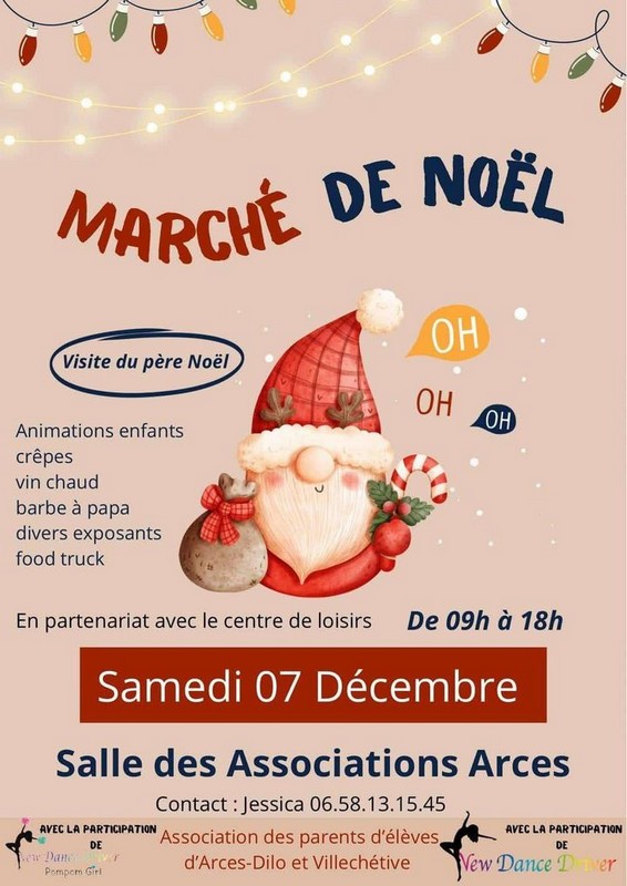 Marché de Noel Arces ccvpo