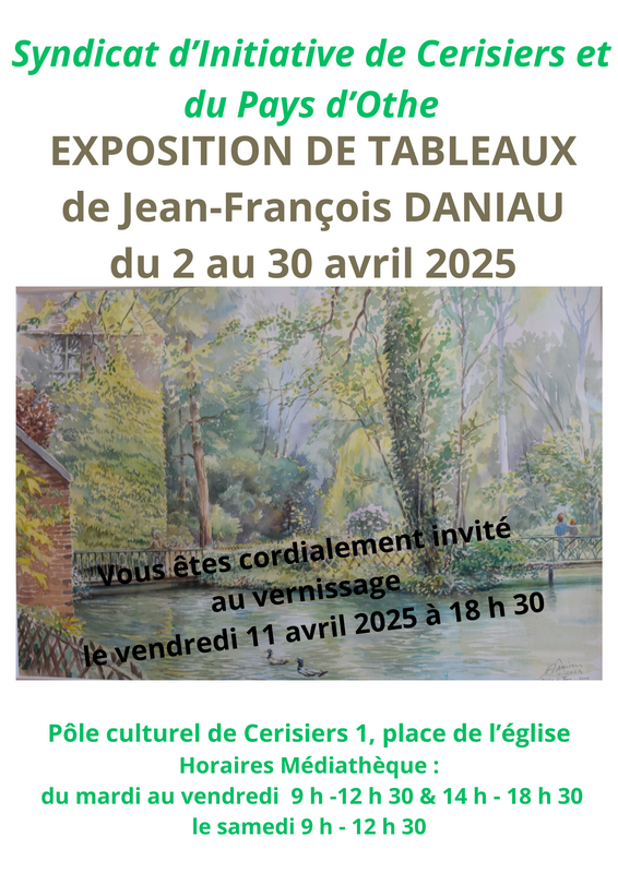 Expo tableaxux Cerisiers ccvpo