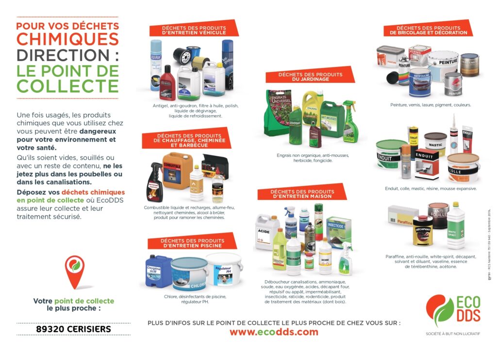 déchets chimique ecodds